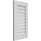 Ekena Millwork Vertical Surface Mount PVC Gable Vent: Functional, w/ 3-1/2"W x 1"P Standard Frame, 18"W x 32"H GVPVE18X3201SF - alternate 3